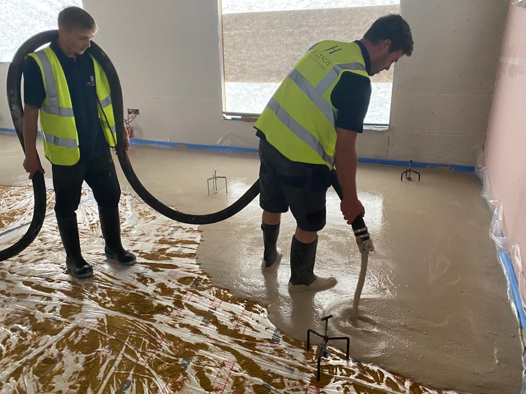 Liquid screed Monmouthshire